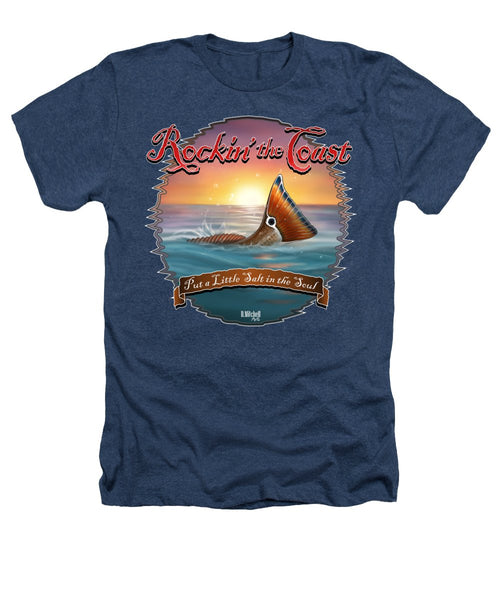 Redfish Tail - Rockin' the Coast - Heathers T-Shirt