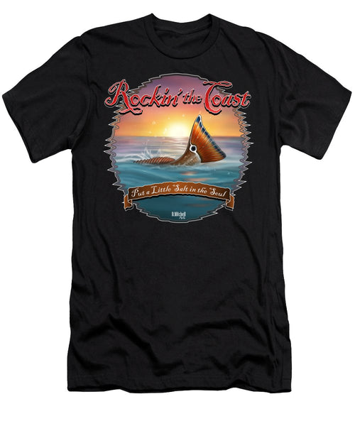 Redfish Tail - Rockin' the Coast - T-Shirt