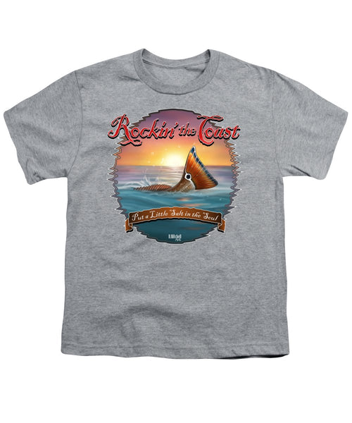 Redfish Tail - Rockin' the Coast - Youth T-Shirt