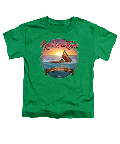 Redfish Tail - Rockin' the Coast - Toddler T-Shirt