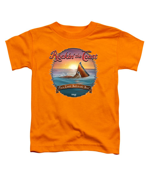 Redfish Tail - Rockin' the Coast - Toddler T-Shirt