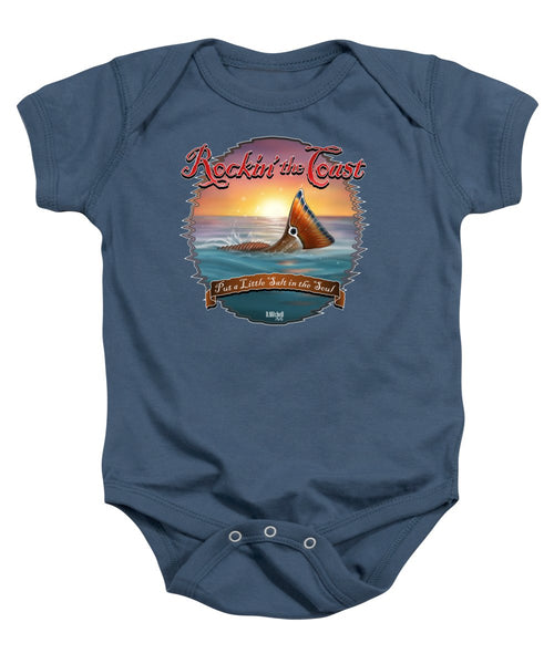 Redfish Tail - Rockin' the Coast - Baby Onesie