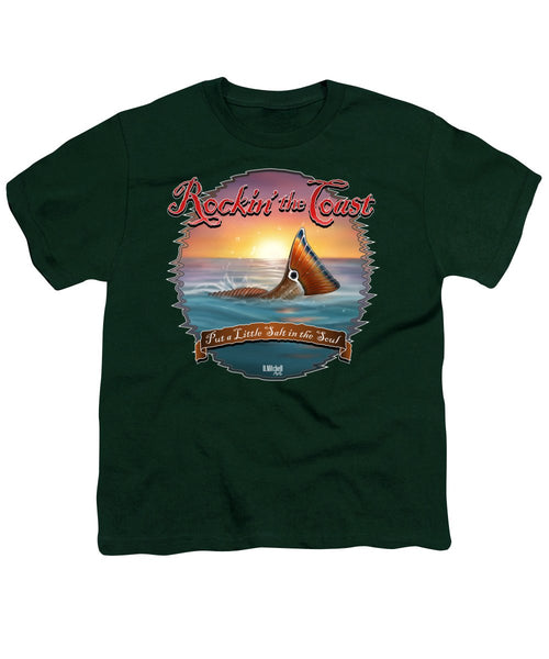 Redfish Tail - Rockin' the Coast - Youth T-Shirt