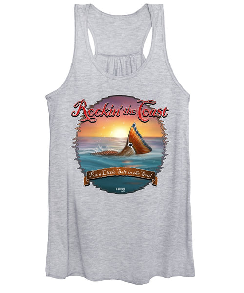 Redfish Tail - Rockin' the Coast - Women's Tank Top