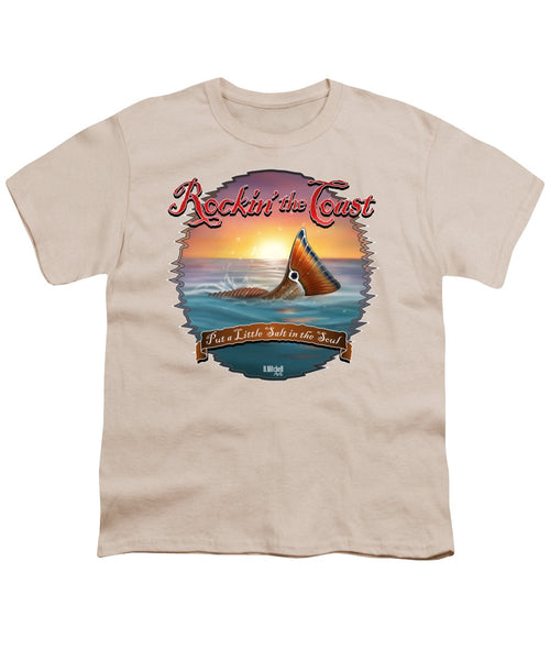 Redfish Tail - Rockin' the Coast - Youth T-Shirt