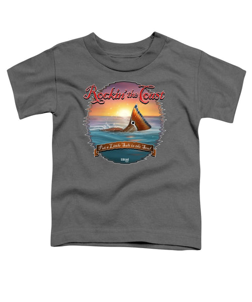 Redfish Tail - Rockin' the Coast - Toddler T-Shirt