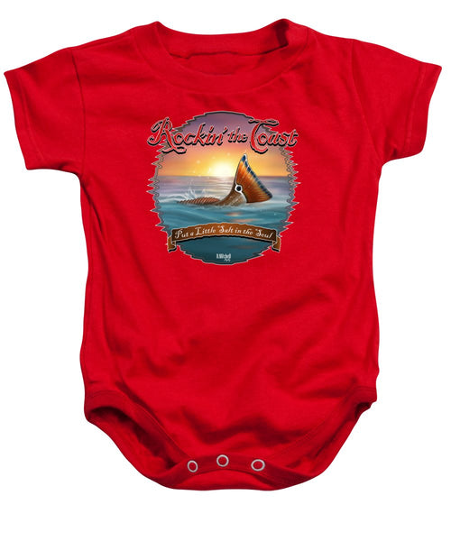 Redfish Tail - Rockin' the Coast - Baby Onesie