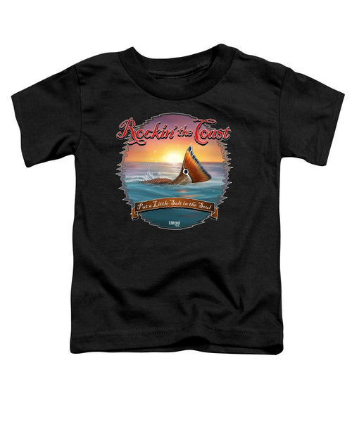 Redfish Tail - Rockin' the Coast - Toddler T-Shirt