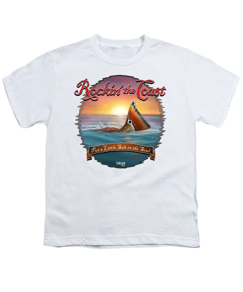 Redfish Tail - Rockin' the Coast - Youth T-Shirt