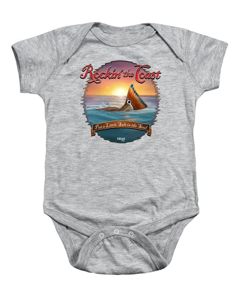 Redfish Tail - Rockin' the Coast - Baby Onesie