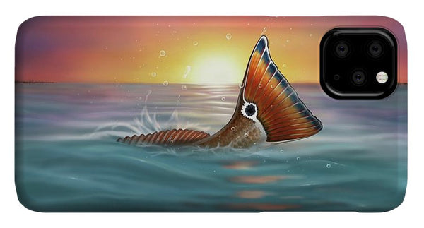 Redfish - Tranquil Tail - Phone Case