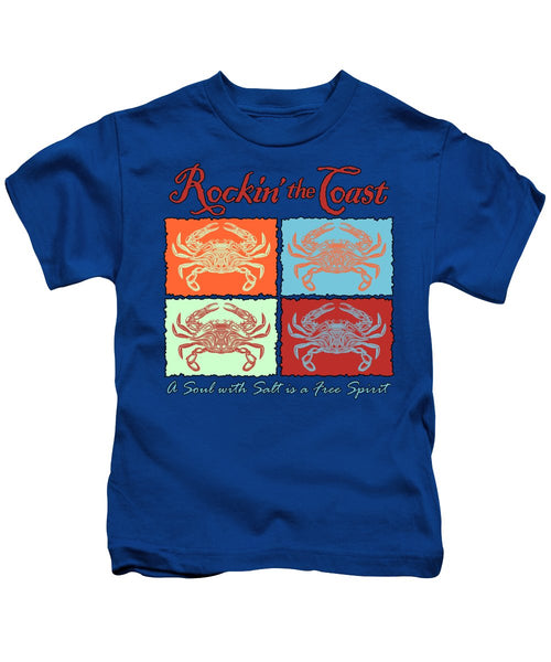 Rockin' The Coast - Crabs - Kids T-Shirt