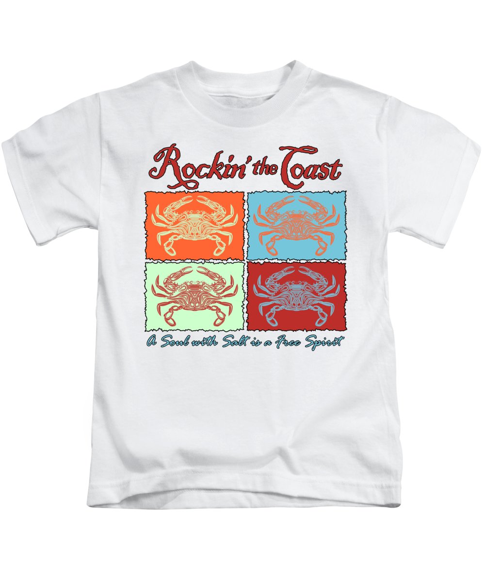 Rockin' The Coast - Crabs - Kids T-Shirt