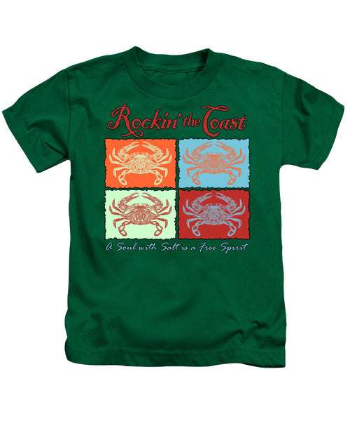 Rockin' The Coast - Crabs - Kids T-Shirt