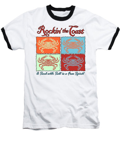 Rockin' The Coast - Crabs - Baseball T-Shirt