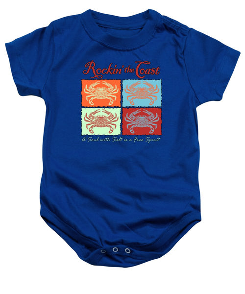Rockin' The Coast - Crabs - Baby Onesie
