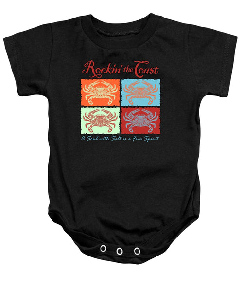 Rockin' The Coast - Crabs - Baby Onesie