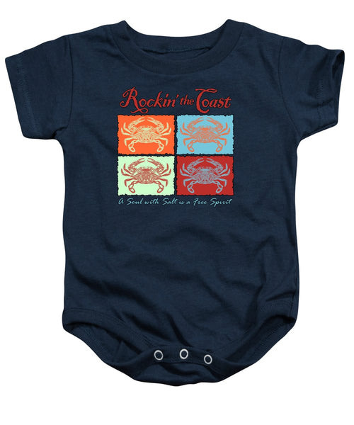 Rockin' The Coast - Crabs - Baby Onesie