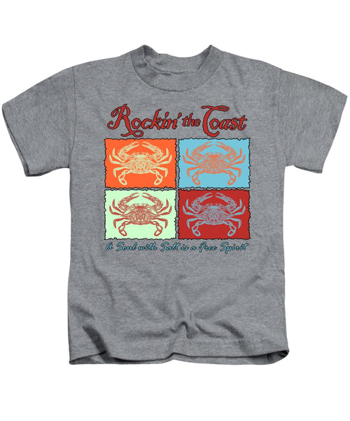 Rockin' The Coast - Crabs - Kids T-Shirt