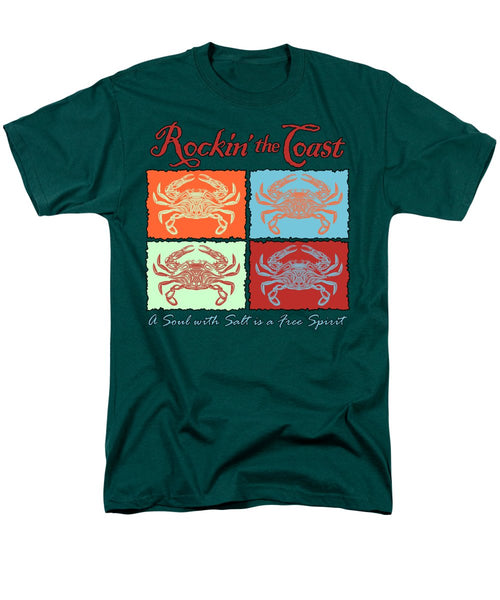 Rockin' The Coast - Crabs - Men's T-Shirt  (Regular Fit)