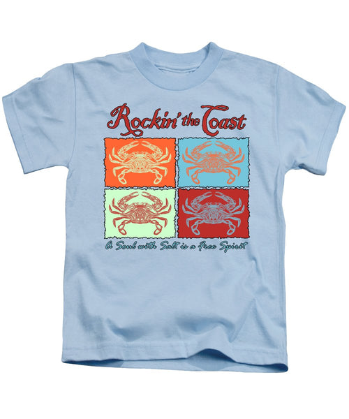 Rockin' The Coast - Crabs - Kids T-Shirt