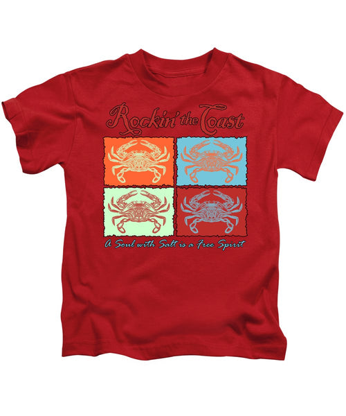 Rockin' The Coast - Crabs - Kids T-Shirt