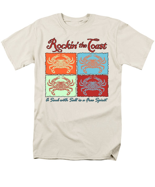 Rockin' The Coast - Crabs - Men's T-Shirt  (Regular Fit)