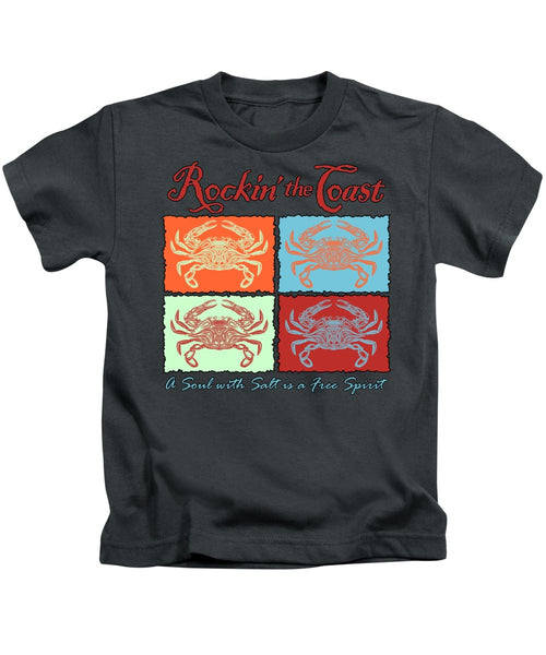 Rockin' The Coast - Crabs - Kids T-Shirt
