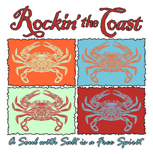 Rockin' The Coast - Crabs - Art Print