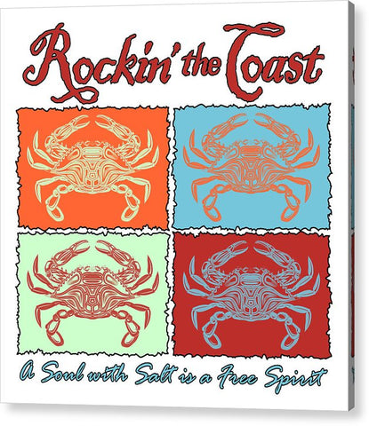 Rockin' The Coast - Crabs - Acrylic Print