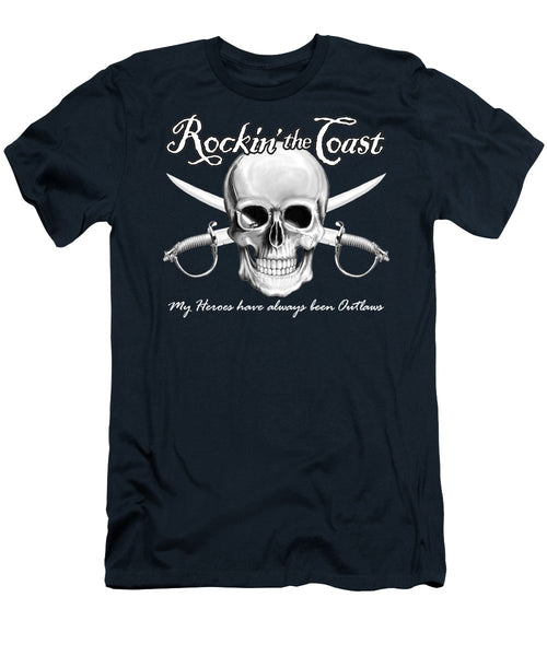Rockin The Coast  Pirate Black - T-Shirt