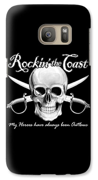 Rockin The Coast  Pirate Black - Phone Case