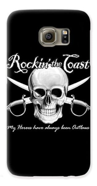 Rockin The Coast  Pirate Black - Phone Case