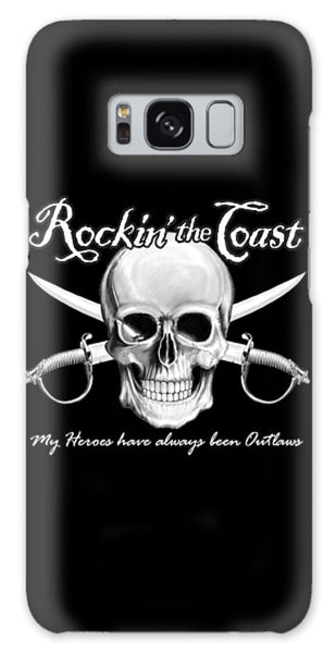 Rockin The Coast  Pirate Black - Phone Case