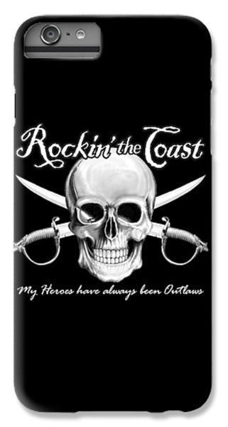 Rockin The Coast  Pirate Black - Phone Case