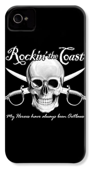 Rockin The Coast  Pirate Black - Phone Case