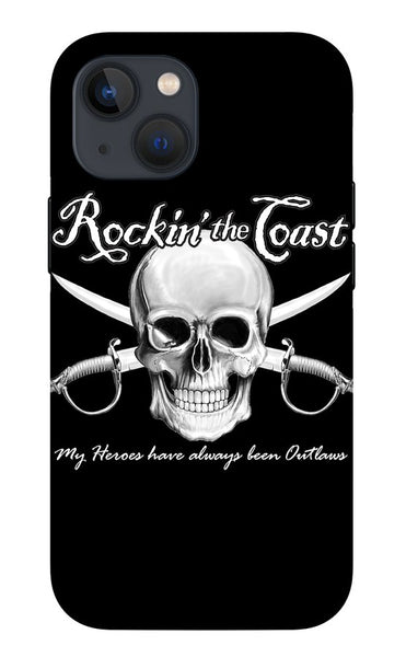 Rockin The Coast  Pirate Black - Phone Case