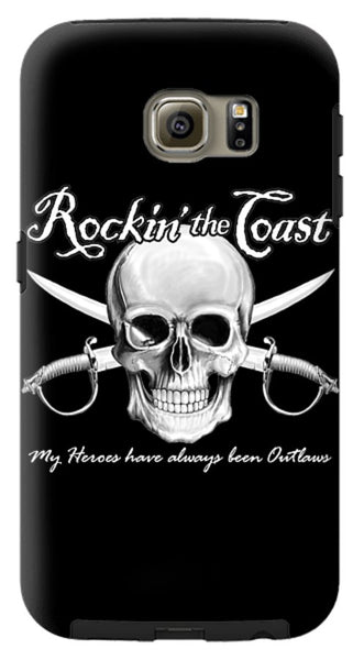 Rockin The Coast  Pirate Black - Phone Case