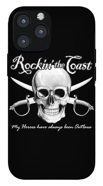 Rockin The Coast  Pirate Black - Phone Case