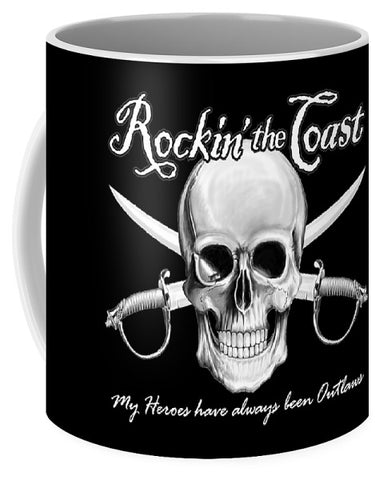 Rockin The Coast  Pirate Black - Mug