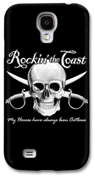 Rockin The Coast  Pirate Black - Phone Case