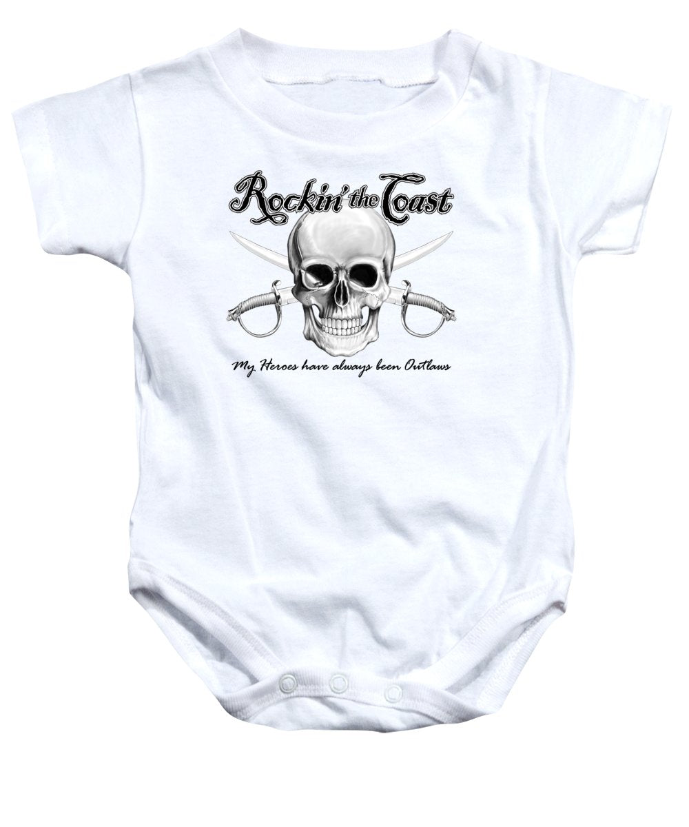 Rockin' the Coast - Pirate - Baby Onesie