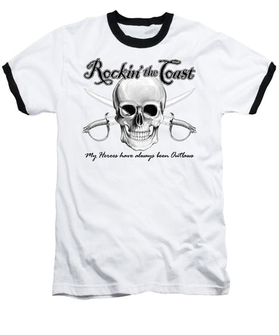Rockin' the Coast - Pirate - Baseball T-Shirt