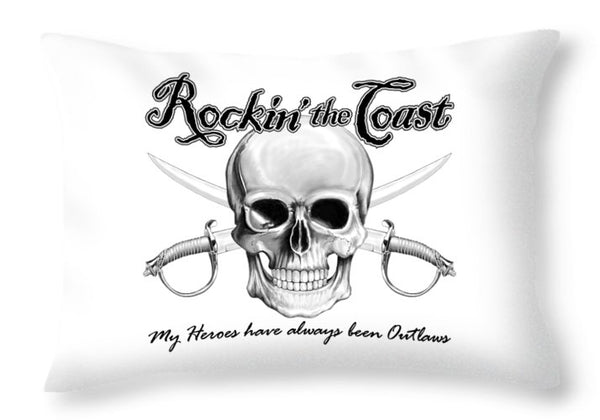 Rockin' the Coast - Pirate - Throw Pillow