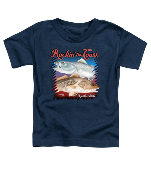 Rockin' the Coast - Spots n' Dots - Toddler T-Shirt