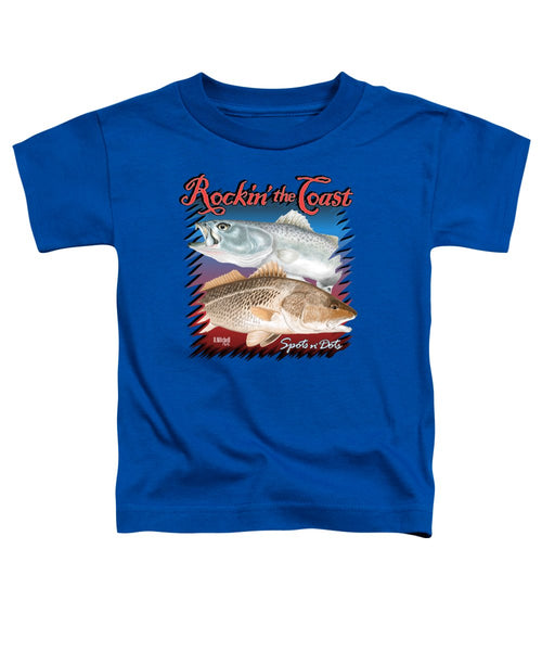 Rockin' the Coast - Spots n' Dots - Toddler T-Shirt