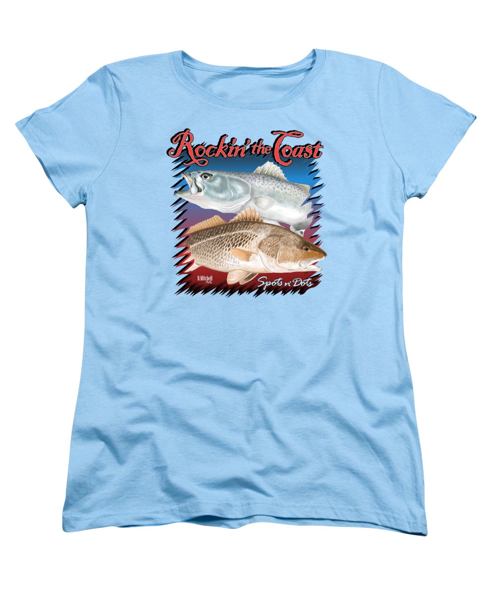 Rockin' the Coast - Spots n' Dots - Women's T-Shirt (Standard Fit)