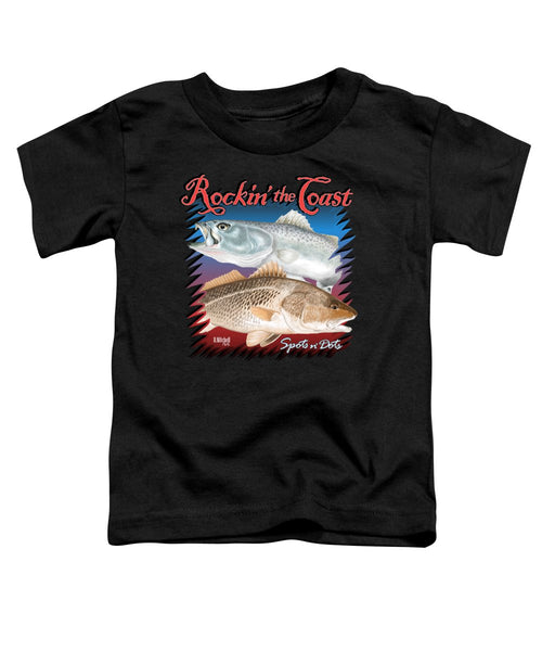 Rockin' the Coast - Spots n' Dots - Toddler T-Shirt