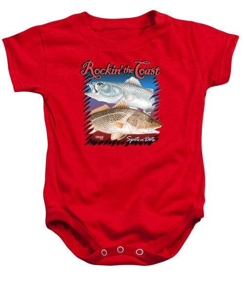 Rockin' the Coast - Spots n' Dots - Baby Onesie