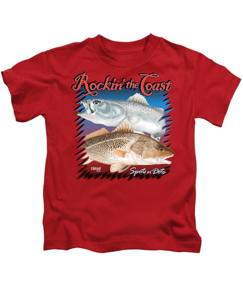 Rockin' the Coast - Spots n' Dots - Kids T-Shirt